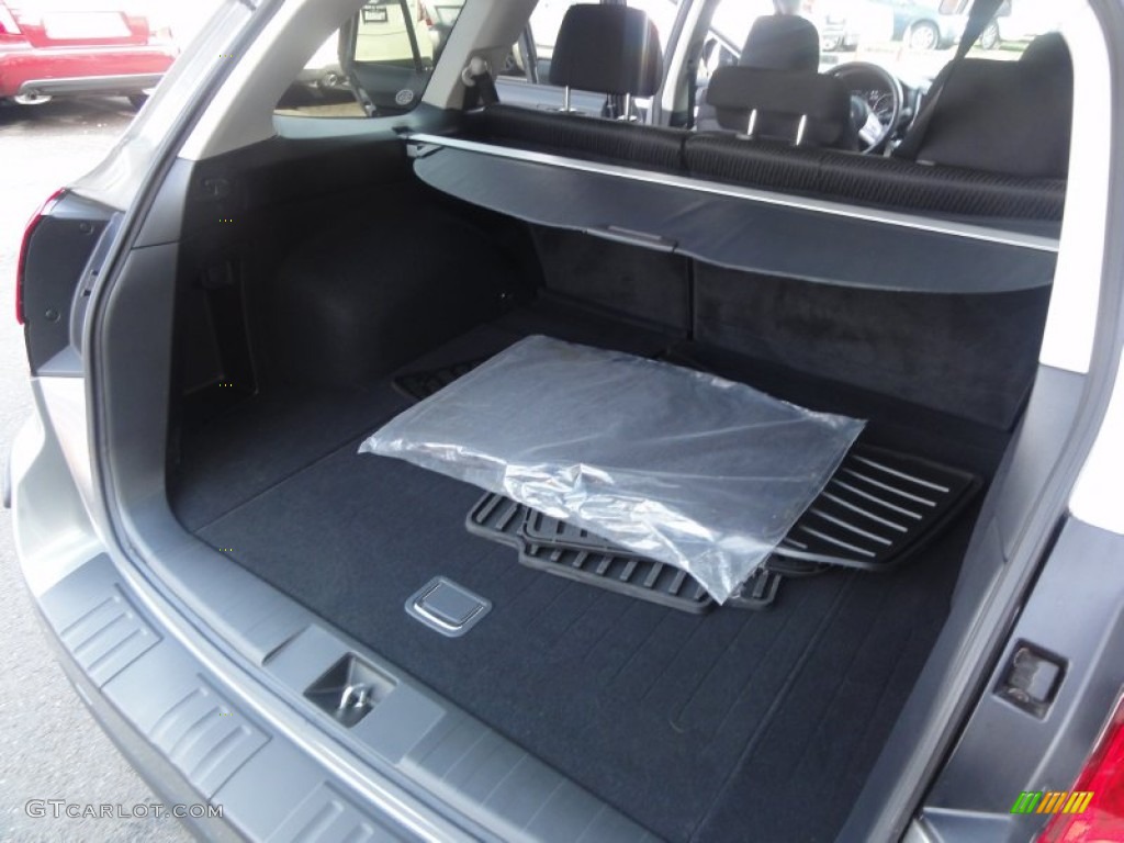 2011 Outback 2.5i Premium Wagon - Graphite Gray Metallic / Off Black photo #15