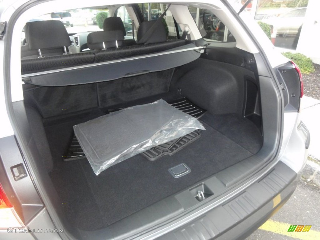 2011 Outback 2.5i Premium Wagon - Graphite Gray Metallic / Off Black photo #16