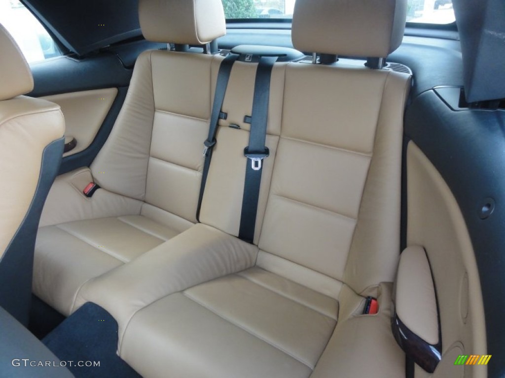 2004 3 Series 325i Convertible - Orient Blue Metallic / Sand photo #14