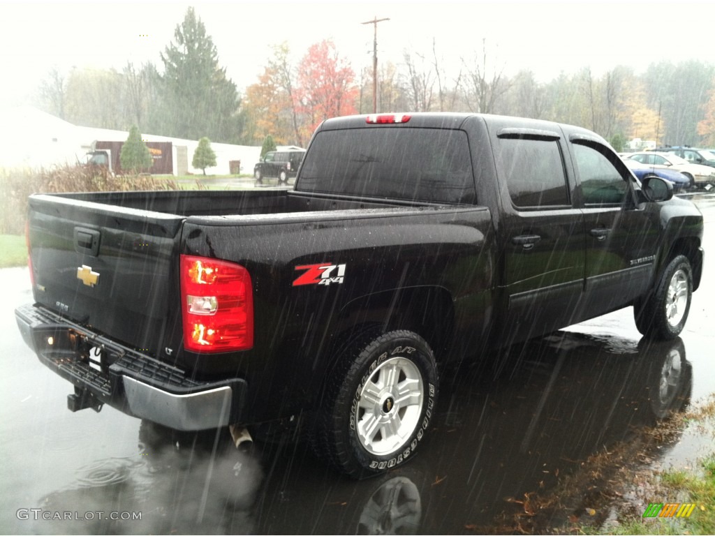 2009 Silverado 1500 LT Z71 Crew Cab 4x4 - Black / Ebony photo #5