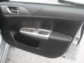 Carbon Black 2010 Subaru Impreza WRX Wagon Door Panel