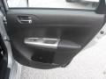 Carbon Black 2010 Subaru Impreza WRX Wagon Door Panel