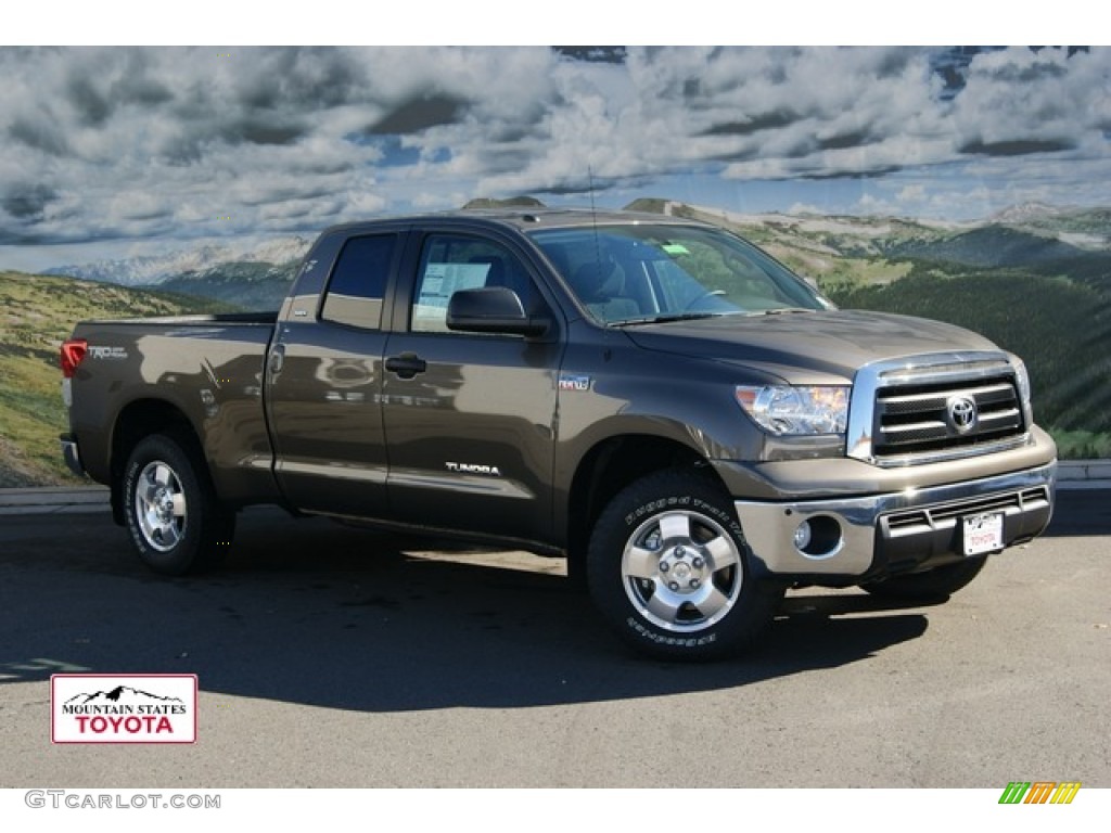 2012 Tundra TRD Double Cab 4x4 - Pyrite Mica / Black photo #1