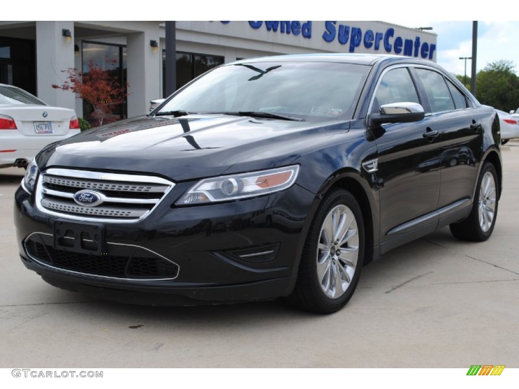 2010 Taurus Limited - Tuxedo Black Metallic / Charcoal Black photo #1