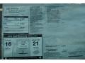  2012 Tacoma V6 SR5 Access Cab 4x4 Window Sticker