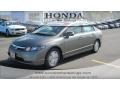 Galaxy Gray Metallic - Civic Hybrid Sedan Photo No. 1
