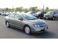Galaxy Gray Metallic - Civic Hybrid Sedan Photo No. 7