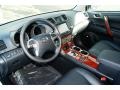 Black 2012 Toyota Highlander Limited 4WD Interior Color