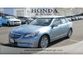 2012 Celestial Blue Metallic Honda Accord EX-L V6 Sedan  photo #1