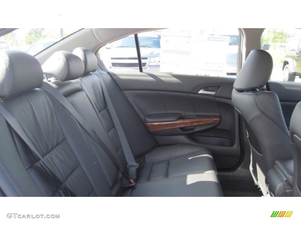 2012 Accord EX-L V6 Sedan - Celestial Blue Metallic / Black photo #17