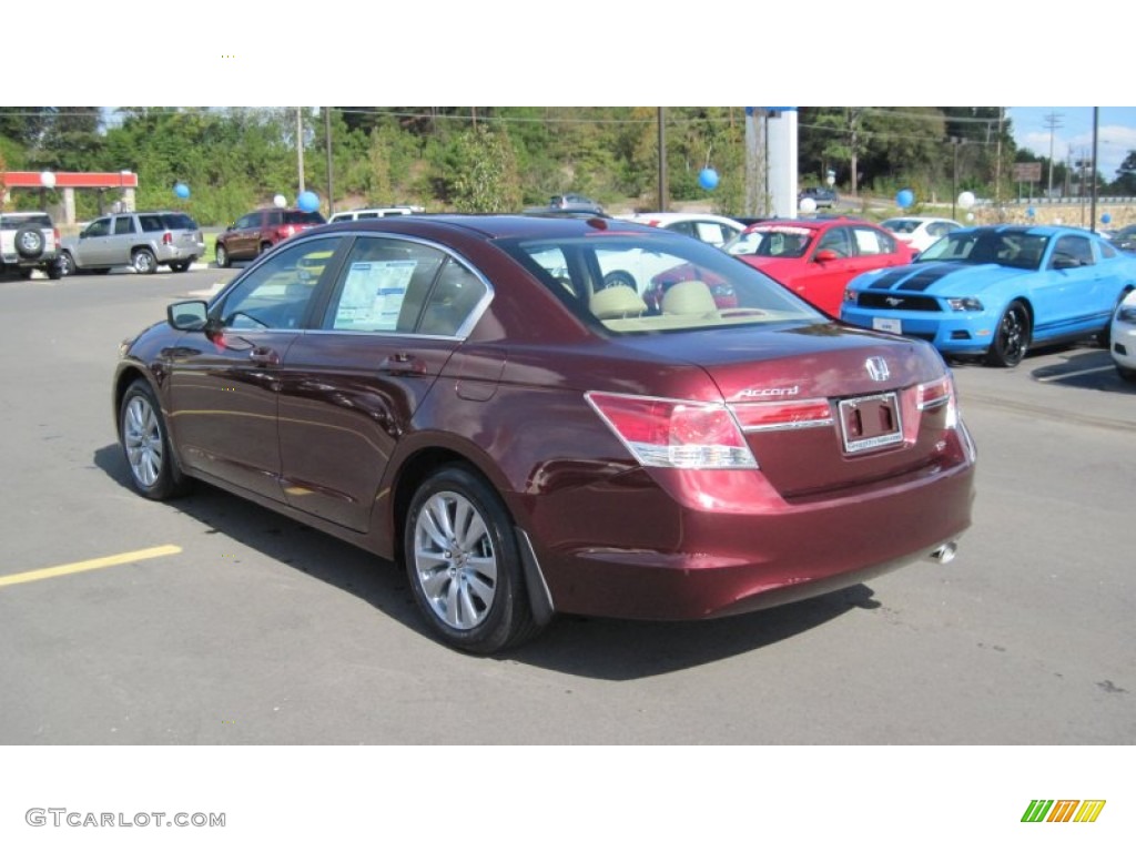Basque Red Pearl II 2012 Honda Accord EX-L Sedan Exterior Photo #55784120
