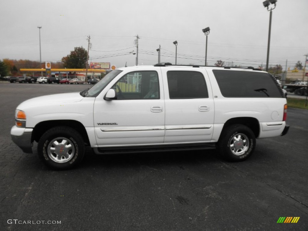 Summit White 2002 GMC Yukon XL SLT 4x4 Exterior Photo #55785785