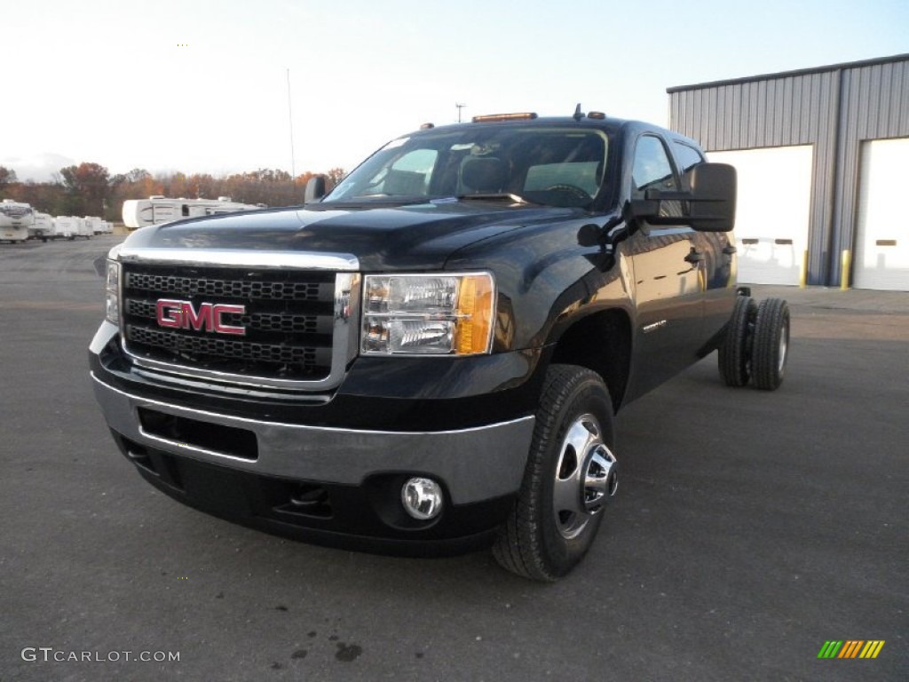 2012 GMC Sierra 3500HD SLE Crew Cab 4x4 Chassis Exterior Photos