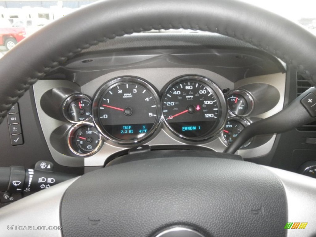 2012 GMC Sierra 3500HD SLE Crew Cab 4x4 Chassis Gauges Photos