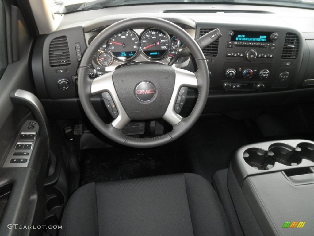 2012 GMC Sierra 3500HD SLE Crew Cab 4x4 Chassis Dashboard Photos