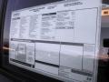 2012 GMC Sierra 3500HD SLE Crew Cab 4x4 Chassis Window Sticker