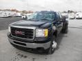 Onyx Black - Sierra 3500HD Crew Cab 4x4 Dually Photo No. 3