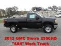 Onyx Black - Sierra 2500HD Regular Cab 4x4 Photo No. 1