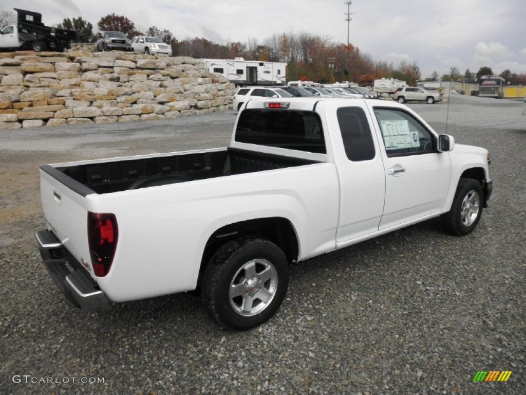 Summit White 2012 GMC Canyon SLE Extended Cab Exterior Photo #55786628