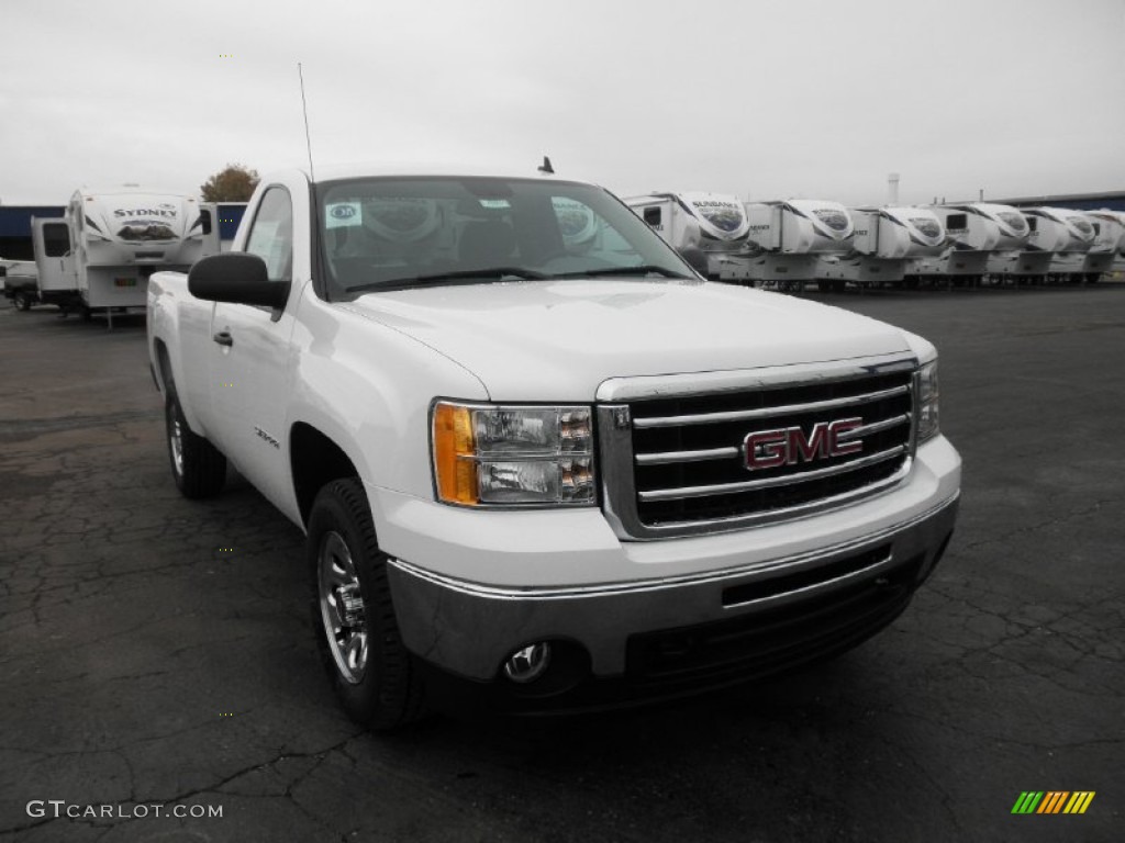 2012 Sierra 1500 Regular Cab - Summit White / Dark Titanium photo #2