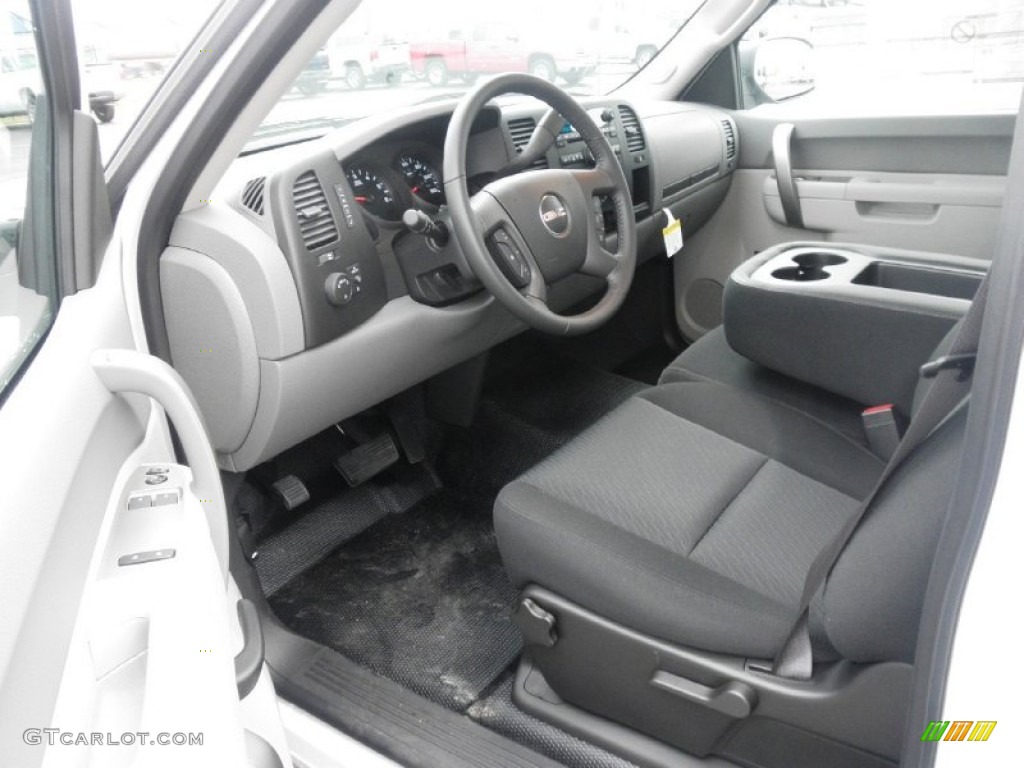 2012 Sierra 1500 Regular Cab - Summit White / Dark Titanium photo #5