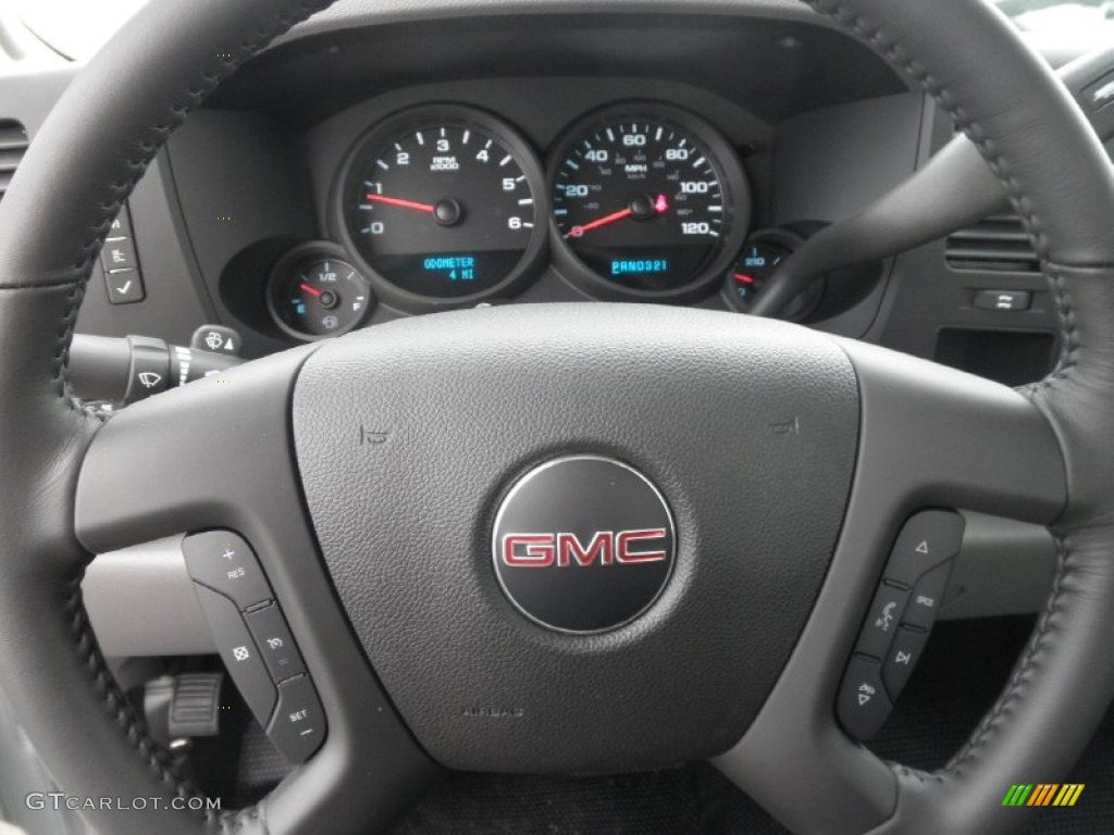 2012 Sierra 1500 Regular Cab - Summit White / Dark Titanium photo #7