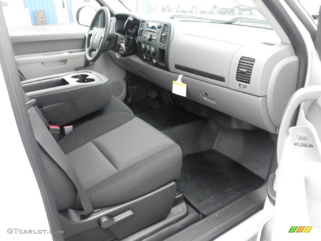 2012 Sierra 1500 Regular Cab - Summit White / Dark Titanium photo #12
