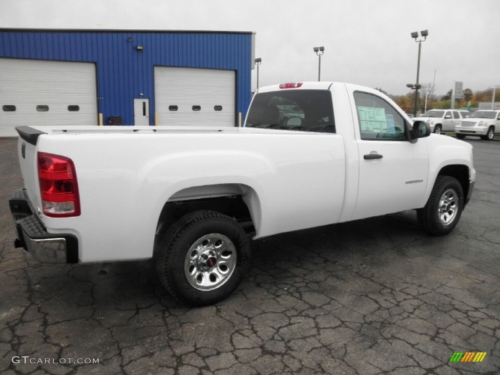 Summit White 2012 GMC Sierra 1500 Regular Cab Exterior Photo #55786913