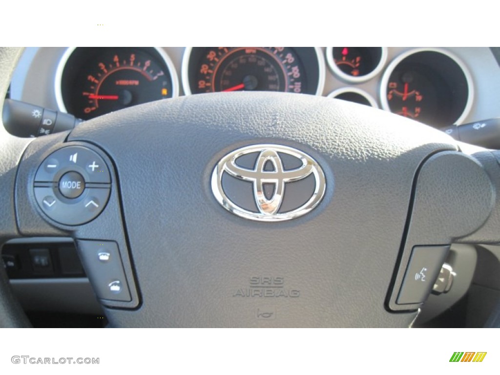 2012 Tundra TRD CrewMax - Magnetic Gray Metallic / Graphite photo #26