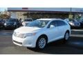 2011 Blizzard Pearl White Toyota Venza I4  photo #1