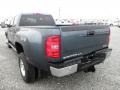 2012 Stealth Gray Metallic GMC Sierra 3500HD SLE Crew Cab 4x4 Dually  photo #17