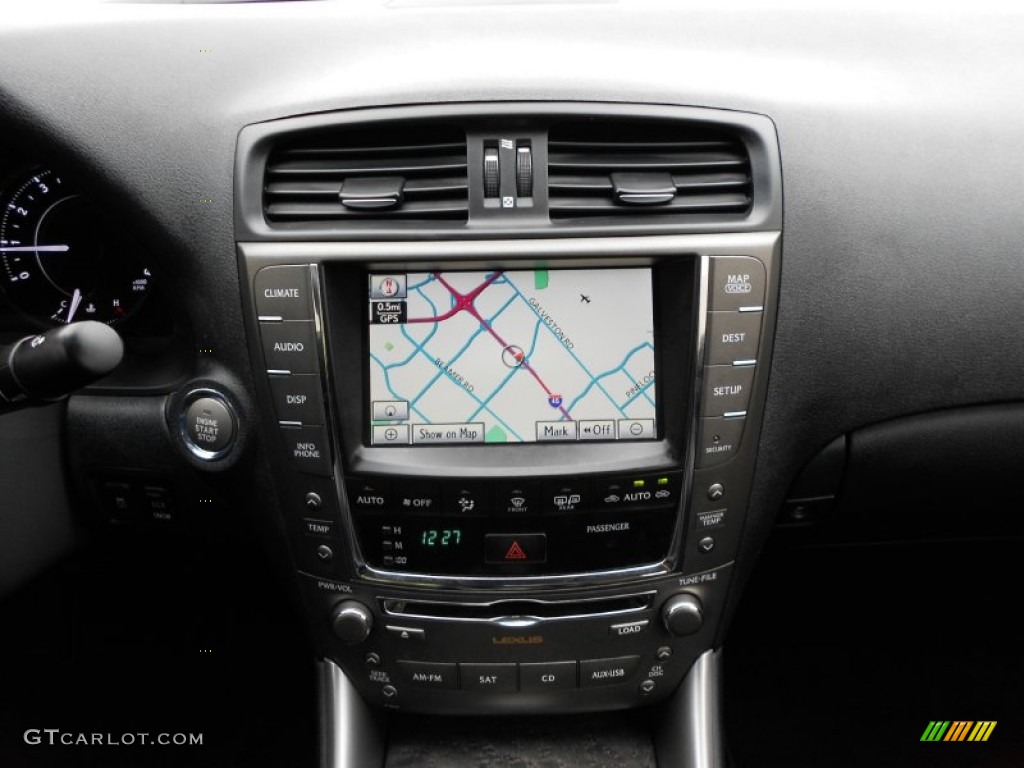 2010 Lexus IS 350C Convertible Navigation Photo #55787657