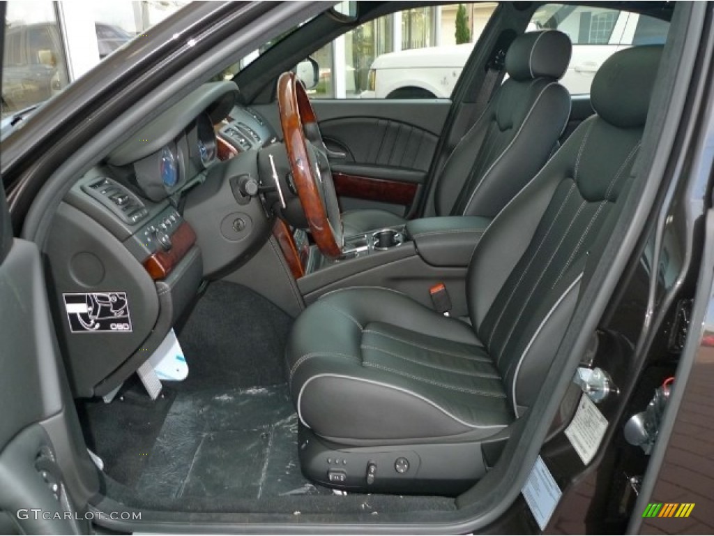 Nero Interior 2012 Maserati Quattroporte S Photo #55788494