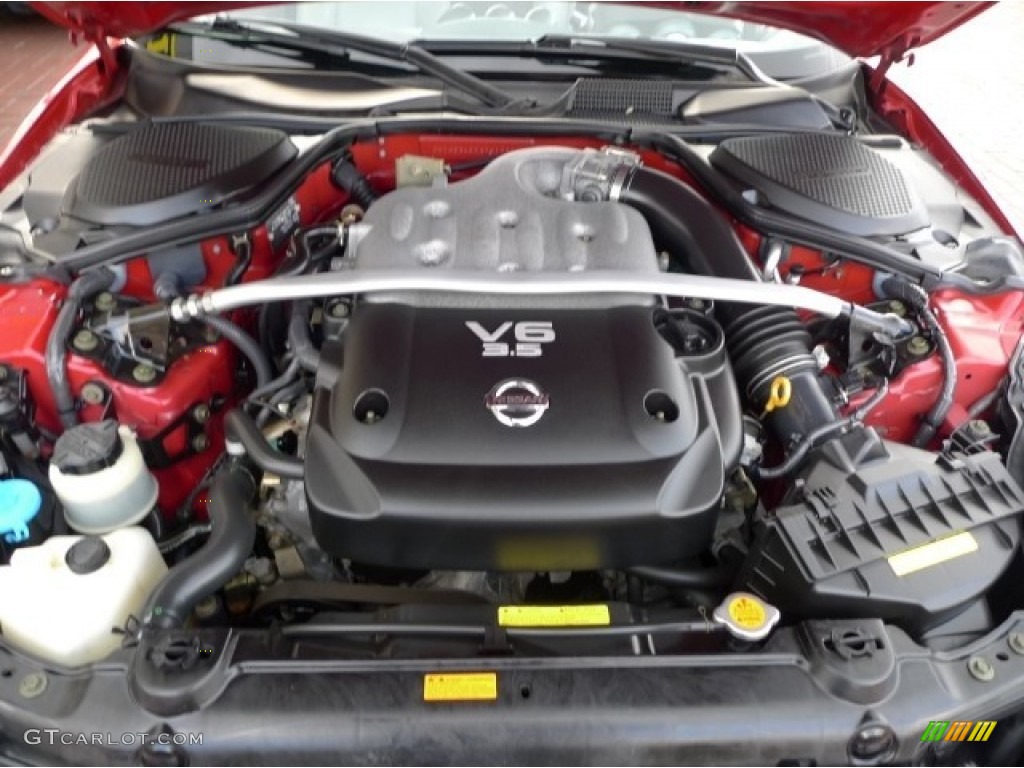 2003 Nissan 350Z Touring Coupe 3.5 Liter DOHC 24 Valve V6 Engine Photo #55788625