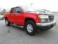 2005 Fire Red GMC Canyon SLE Crew Cab 4x4  photo #7