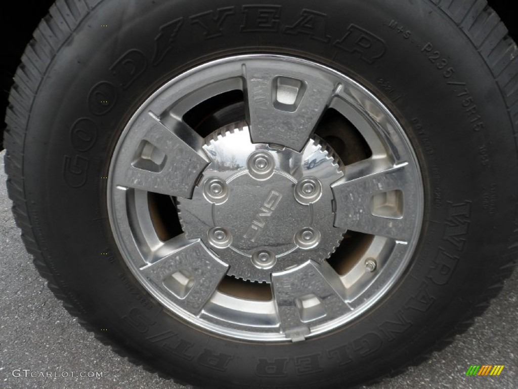 2008 GMC Canyon SL Extended Cab 4x4 Wheel Photos