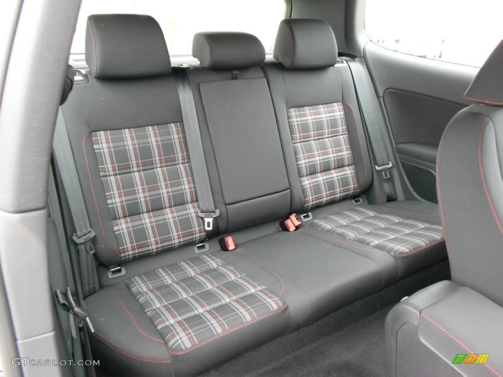 Interlagos Plaid Cloth Interior 2012 Volkswagen GTI 2 Door Photo #55788998