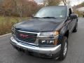 2008 Onyx Black GMC Canyon SL Extended Cab 4x4  photo #5