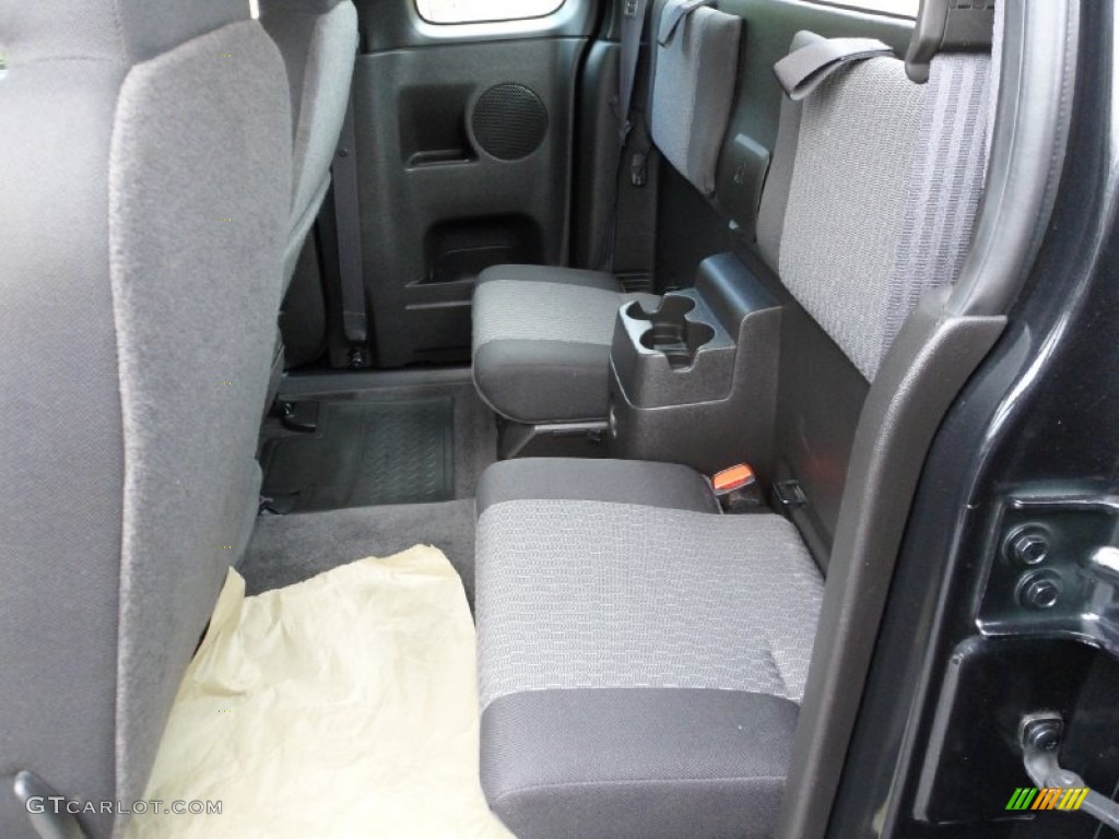 Ebony Interior 2008 GMC Canyon SL Extended Cab 4x4 Photo #55789046