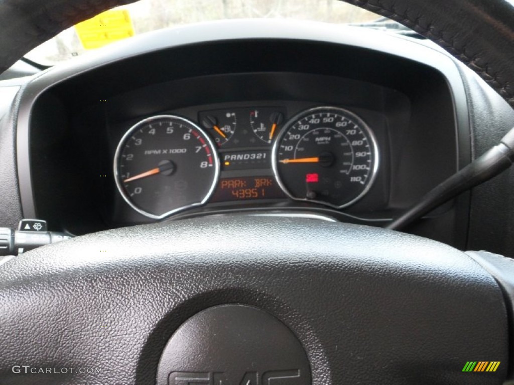 2008 GMC Canyon SL Extended Cab 4x4 Gauges Photo #55789120