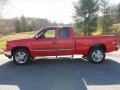 2007 Victory Red Chevrolet Silverado 1500 Classic Z71 Extended Cab 4x4  photo #2