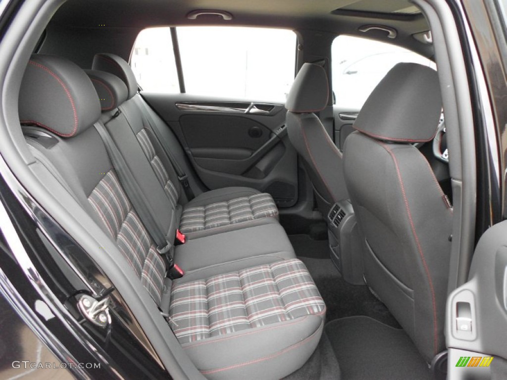 Interlagos Plaid Cloth Interior 2012 Volkswagen GTI 4 Door Photo #55789199