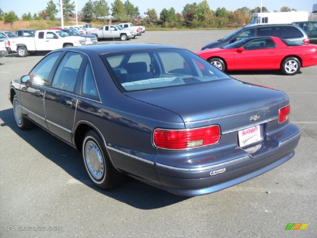 1994 Caprice Sedan - Medium Adriatic Blue Metallic / Gray photo #2
