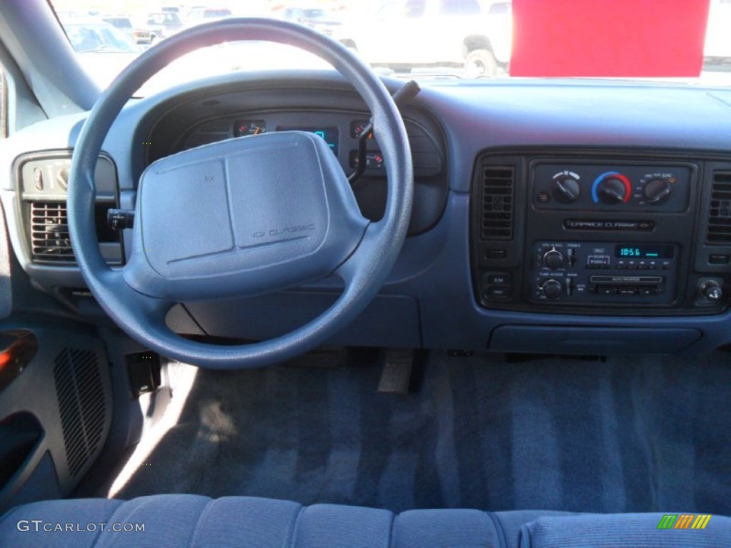 1994 Caprice Sedan - Medium Adriatic Blue Metallic / Gray photo #13