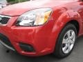 2010 Tropical Red Kia Rio LX Sedan  photo #4