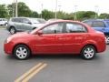 Tropical Red - Rio LX Sedan Photo No. 6