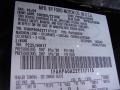 UA: Evening Black 2002 Ford Thunderbird Premium Roadster Color Code
