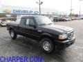 Black - Ranger XLT SuperCab 4x4 Photo No. 1
