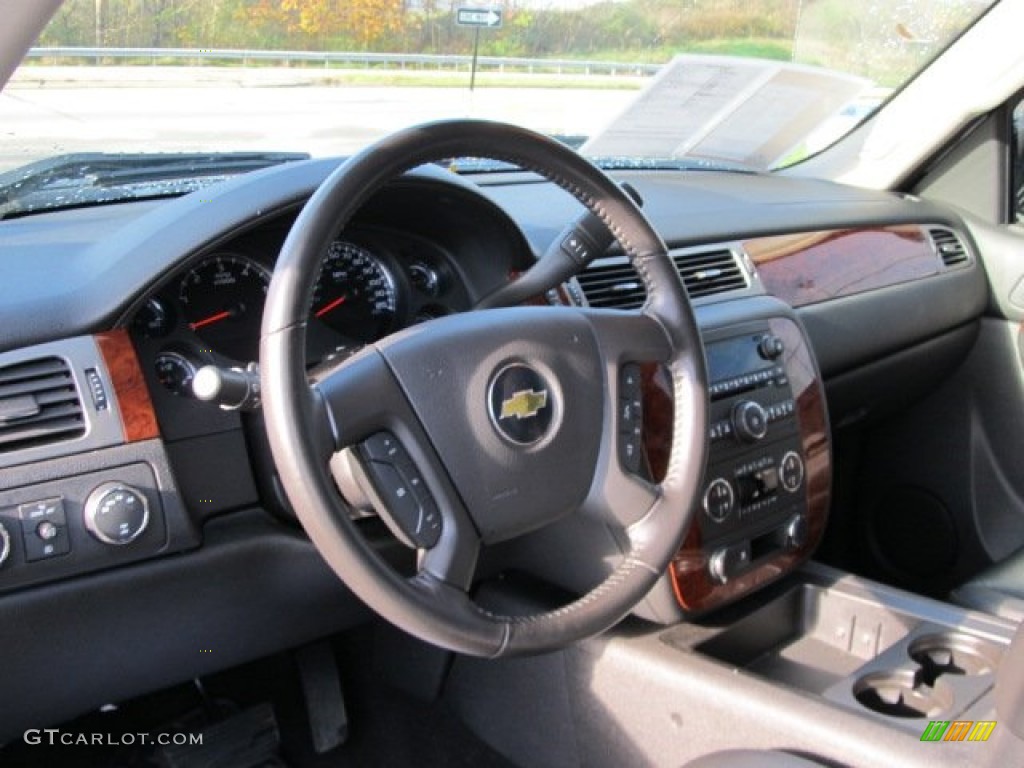 2011 Silverado 1500 LTZ Extended Cab 4x4 - Black / Ebony photo #14