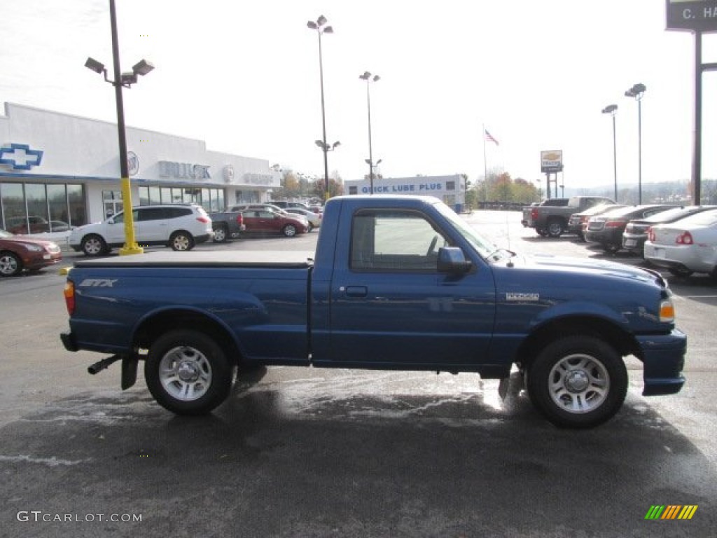 Vista Blue Metallic 2007 Ford Ranger STX Regular Cab Exterior Photo #55791903
